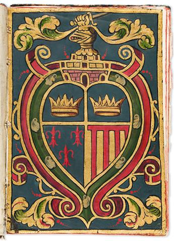 (MEXICAN MANUSCRIPTS.) Manuscript confirmation of arms and nobility in favor of the Esquivel y Vargas family.